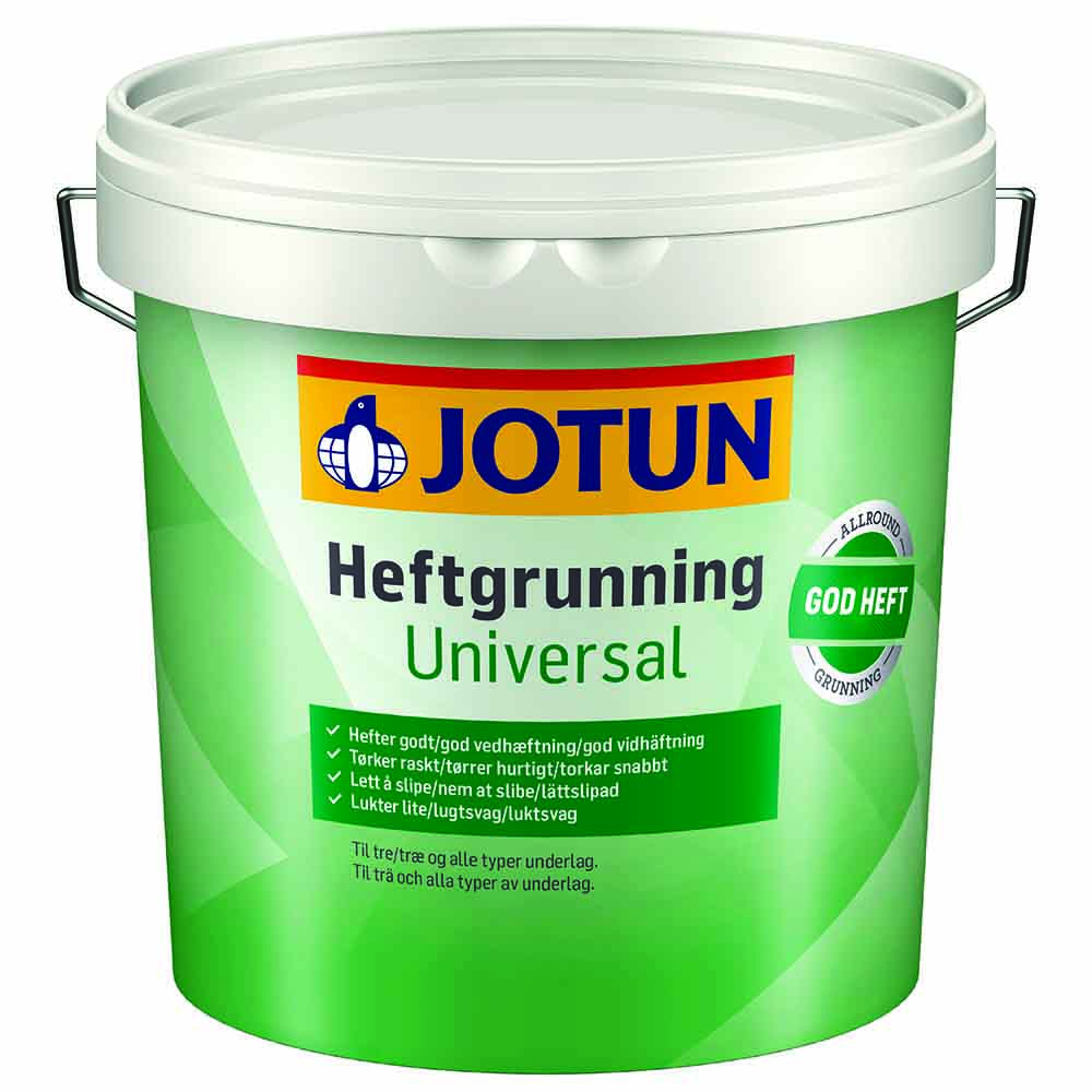 Se Jotun Hæftegrunder Universal 2,7 liter hos HC Farver