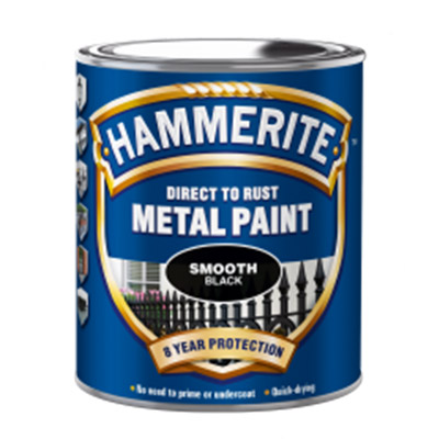 Se Hammerite Metal Maling - 750 ml. Glat effekt (Smooth) - Hvid hos HC Farver