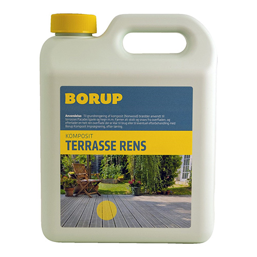 Se Borup Komposit Terrasse Rens - 2,5 ltr. hos HC Farver
