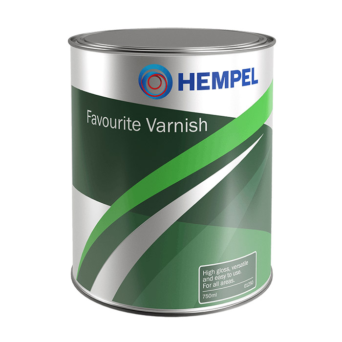 Se Hempel Favourite Varnish - klarlak 750 ml. hos HC Farver