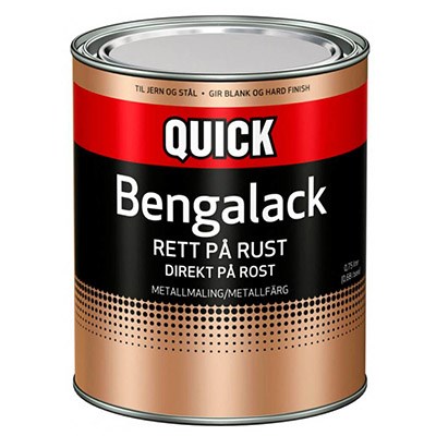 Quick Bengalack Ret på Rust - 0,75 ltr.