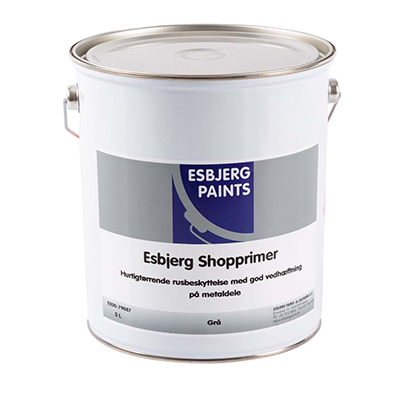Se Esbjerg Shop Primer - 5 ltr. - SPAR 25% 0200-79089 - Sort hos HC Farver