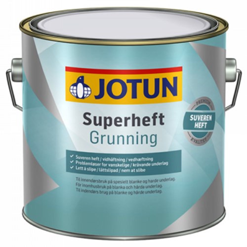Se Jotun Superhæft Grunder 2,7 liter 2,7 liter hos HC Farver